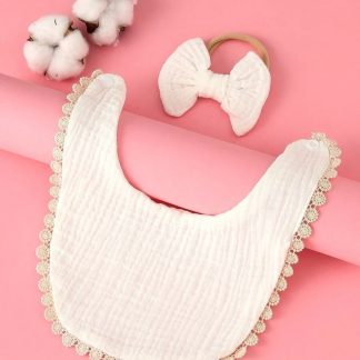 VINTAGE MUSLIN SLINČEK IN TRAKEC - BEL