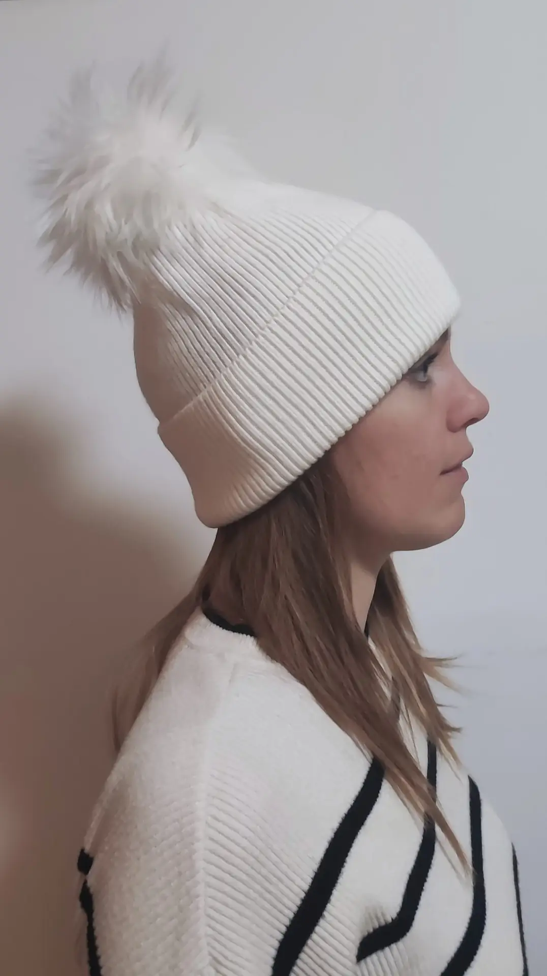 Winter Luxe kašmir kapa za odrasle - slika 2
